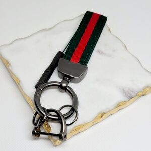 Fashion Keychain Stylish Green and Red